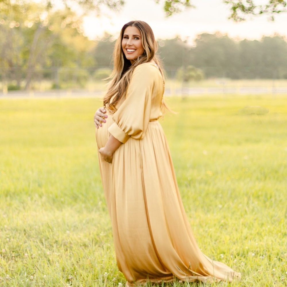 Chloe Dao Silk maxi dress